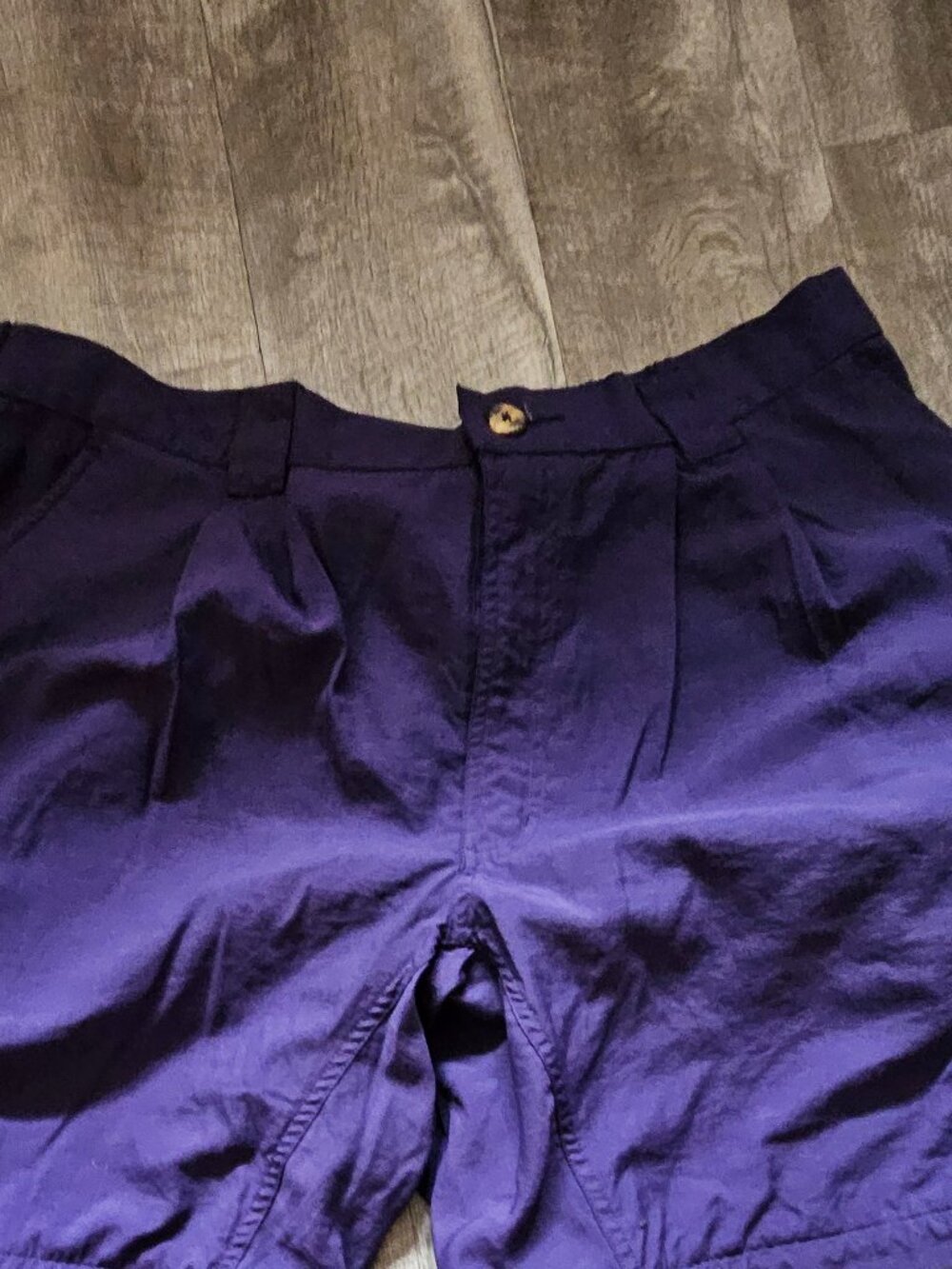 Purple Mens Shorts XL